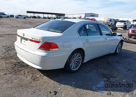 2004 BMW 745Li from USA, damaged, VIN WBAGN63544DS54493